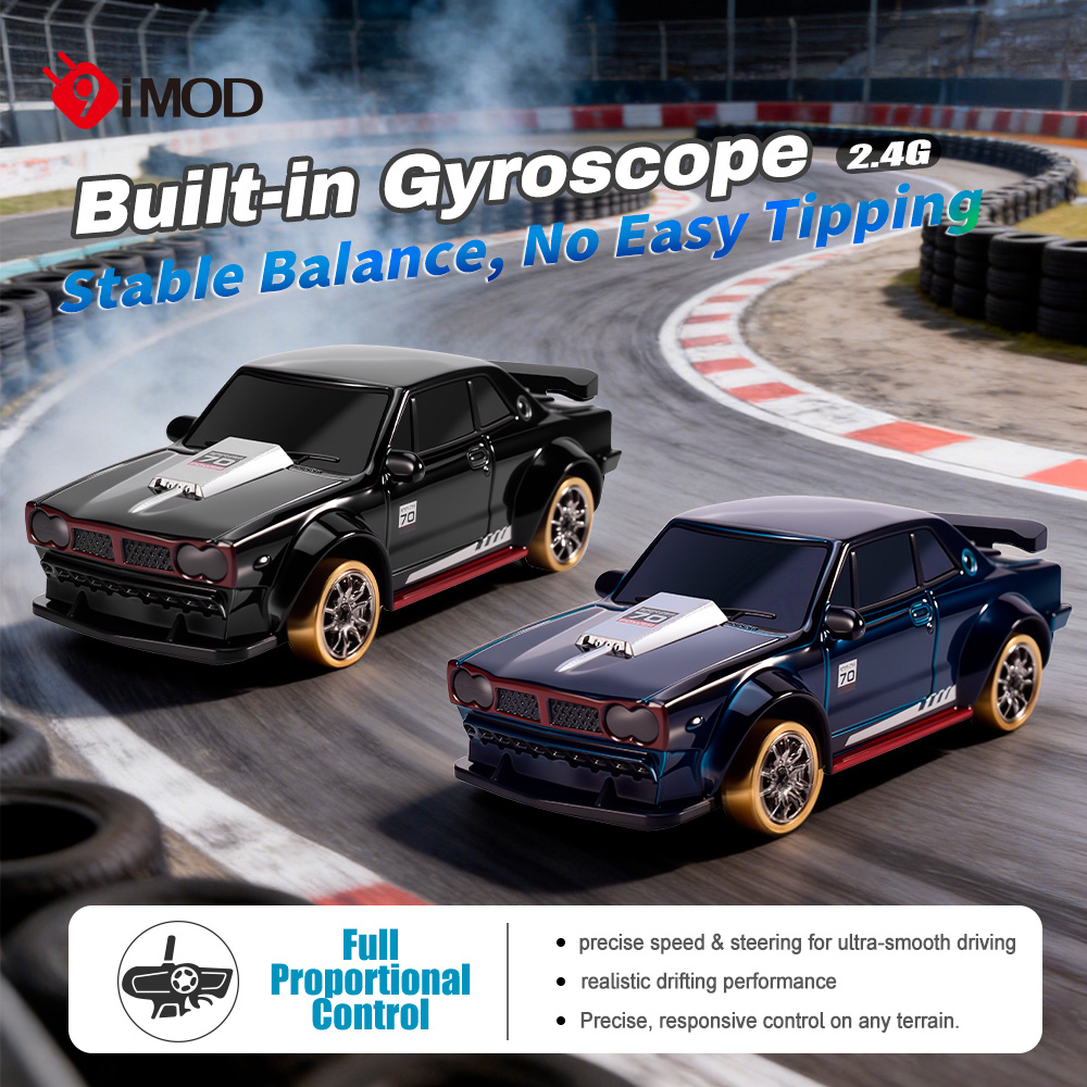 Rc Hobby Horizon - Радиоуправляемая дрифт-машина 9IMOD 1/64, 2.4G, 4WD,